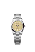 Oyster Perpetual 34 Oyster, 34 mm, Oystersteel Ref. 124200-0007