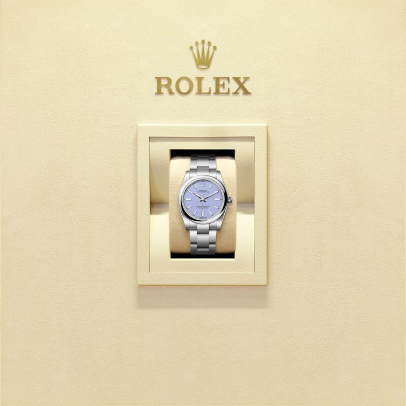 Oyster Perpetual 34 Oyster, 34 mm, Oystersteel Ref. 124200-0008 - Image 2