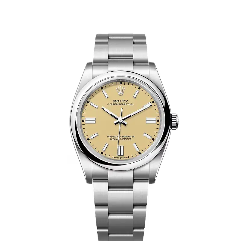 Oyster Perpetual 36 Oyster, 36 mm, Oystersteel Ref. 126000-0012