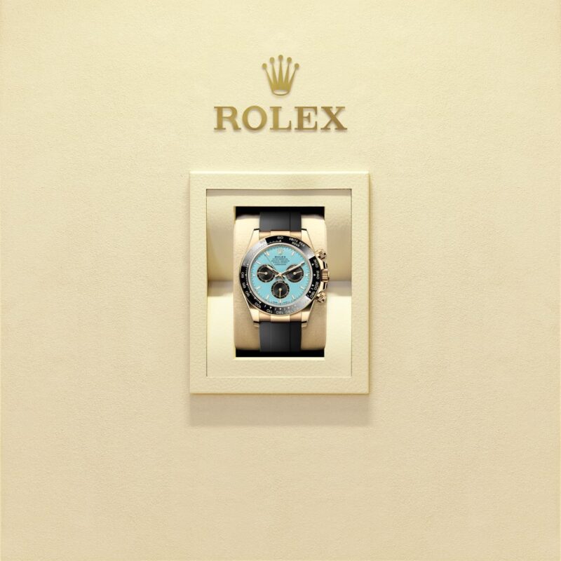 Rolex Cosmograph Daytona Oyster, 40 mm, Yellow Gold Ref.126518LN - Yellow Gold “Tiffany‑Blue” - Image 2
