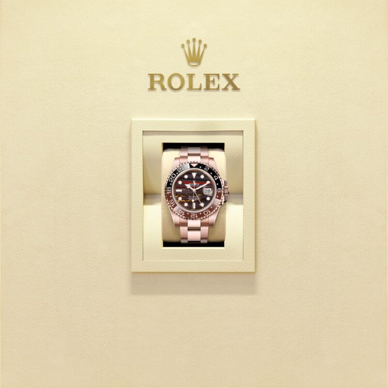 Rolex GMT-Master II Oyster, 40 mm, Everose gold Ref.126715CHNR - Everose Gold “Tiger Iron” - Image 2