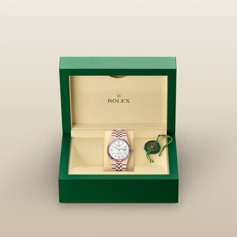 Rolex Land-Dweller 36mm 18 kt Everose gold M127235-0001 - Image 2