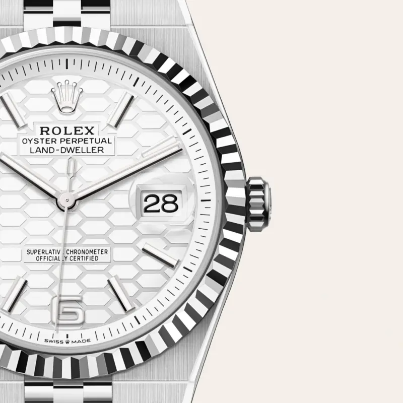 Rolex Land-Dweller 40mm Oystersteel and white gold, M127334-0001 - Image 4