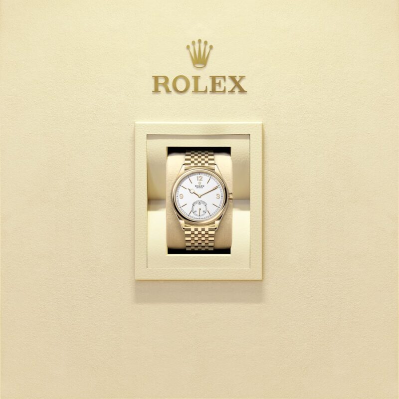Rolex 1908 39 mm, 18 ct yellow gold, polished finish Re.52508 - Image 2