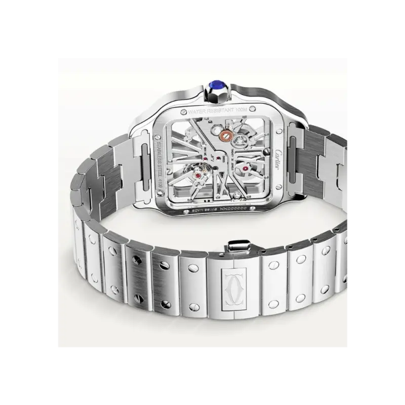 Santos de Cartier Large Bracelet/Strap Watch - Image 4