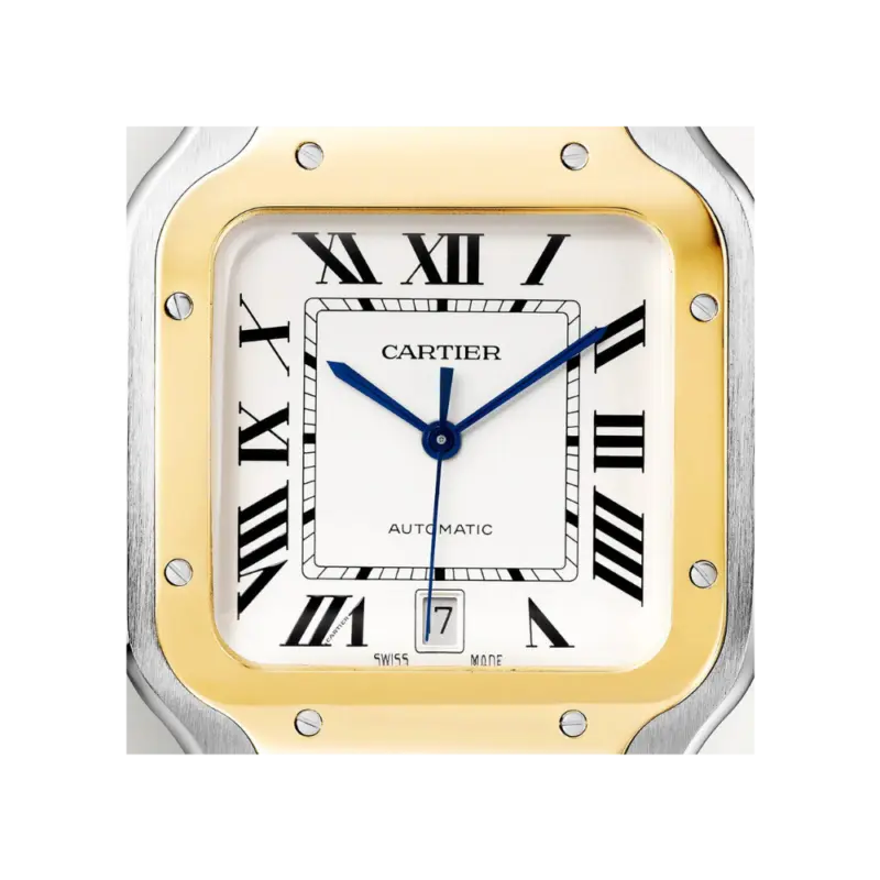 Santos de Cartier Large Bracelet/Strap Watch - Image 2