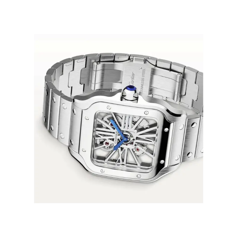 Santos de Cartier Large Bracelet/Strap Watch - Image 3