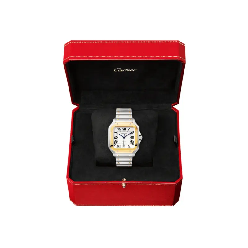 Santos de Cartier Large Bracelet/Strap Watch - Image 6
