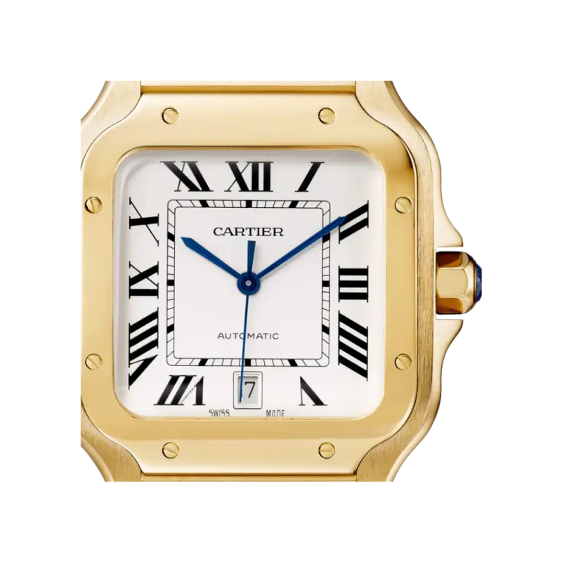 Santos de Cartier Large Yellow Gold – Brown Dial - Image 2