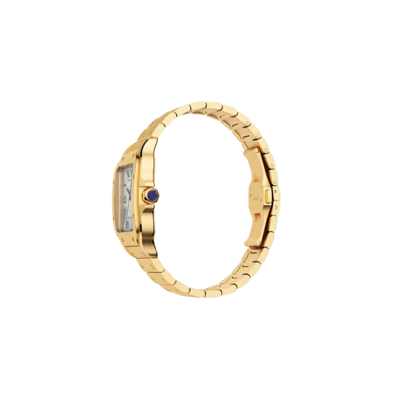 Santos de Cartier Large Yellow Gold – Brown Dial - Image 5