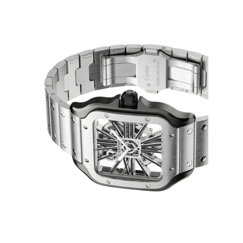 Santos de Cartier Large Skeleton ADLC - Image 4
