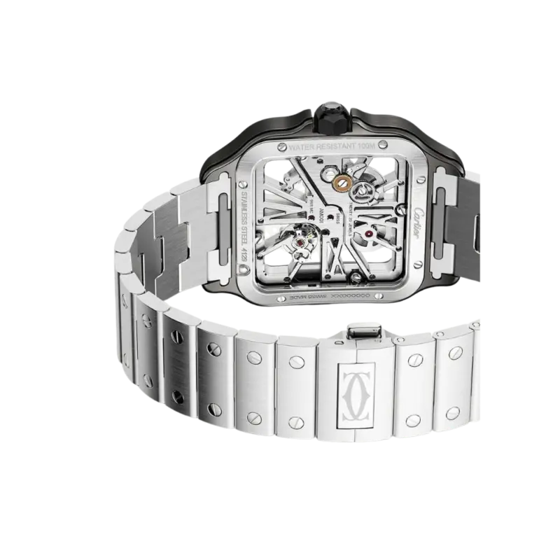 Santos de Cartier Large Skeleton ADLC - Image 5