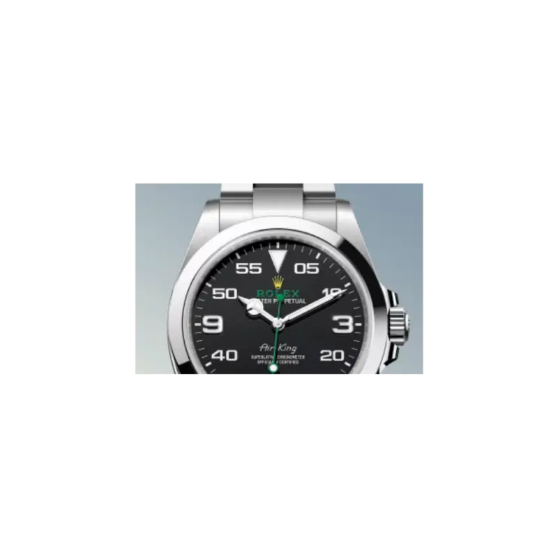 Rolex AirKing 126900 Oyster Perpetual Black 40mm - Image 7