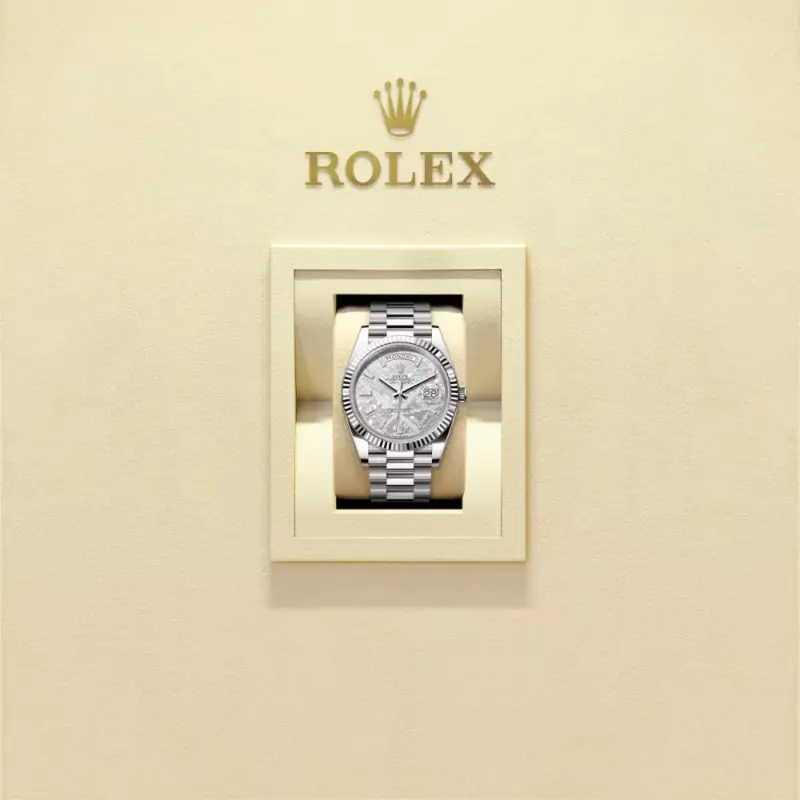 Rolex Day-Date 40 Presidential Meteorite 228239 - Image 7