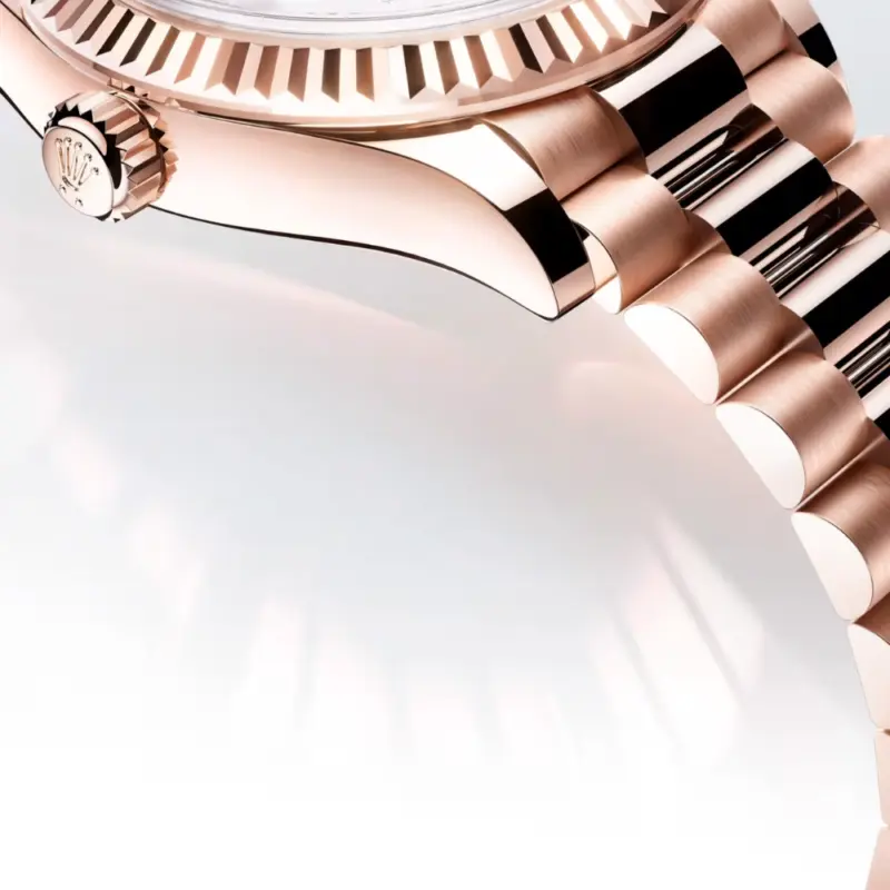 Rolex Lady-Datejust Everose Gold Ref#279175-0002 - Image 7