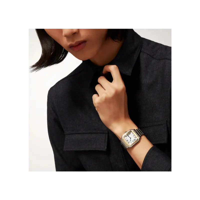 Santos de Cartier Medium Bracelet/Strap Watch - Image 6